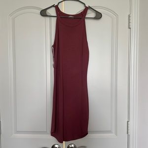Fitted mini dress
